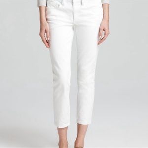 Tory Burch Cropped Skinny Jean White Size 30